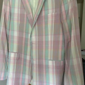 LAUREN RALPH LAUREN BLAYTON PLAID SPORT COAT/ blazer I believe it’s one size